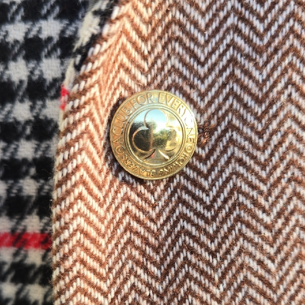 Rowing Blazers For Target Classic Checkered Blazer - Picture 3 of 10